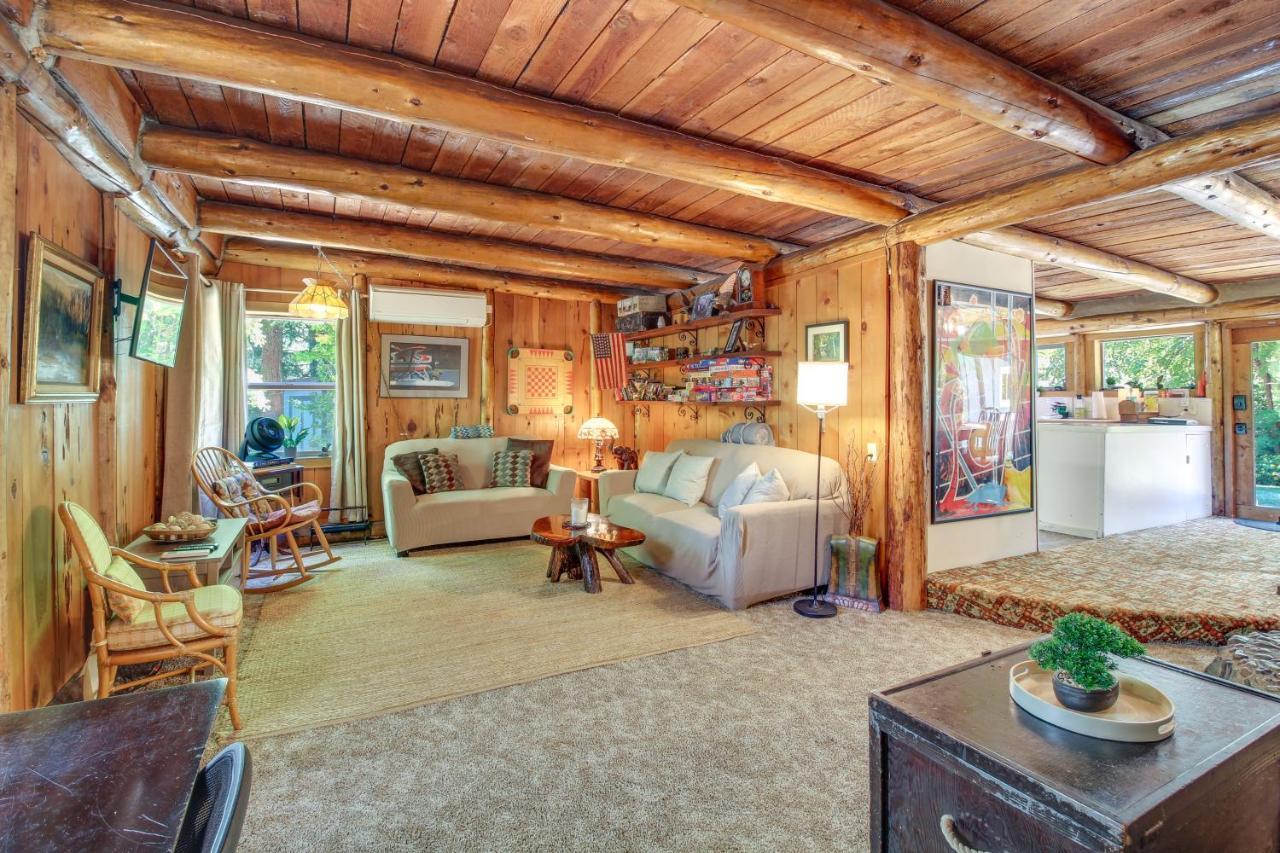 Rustic Bandon Log Cabin On 5 Acres Of Woodlands! Extérieur photo