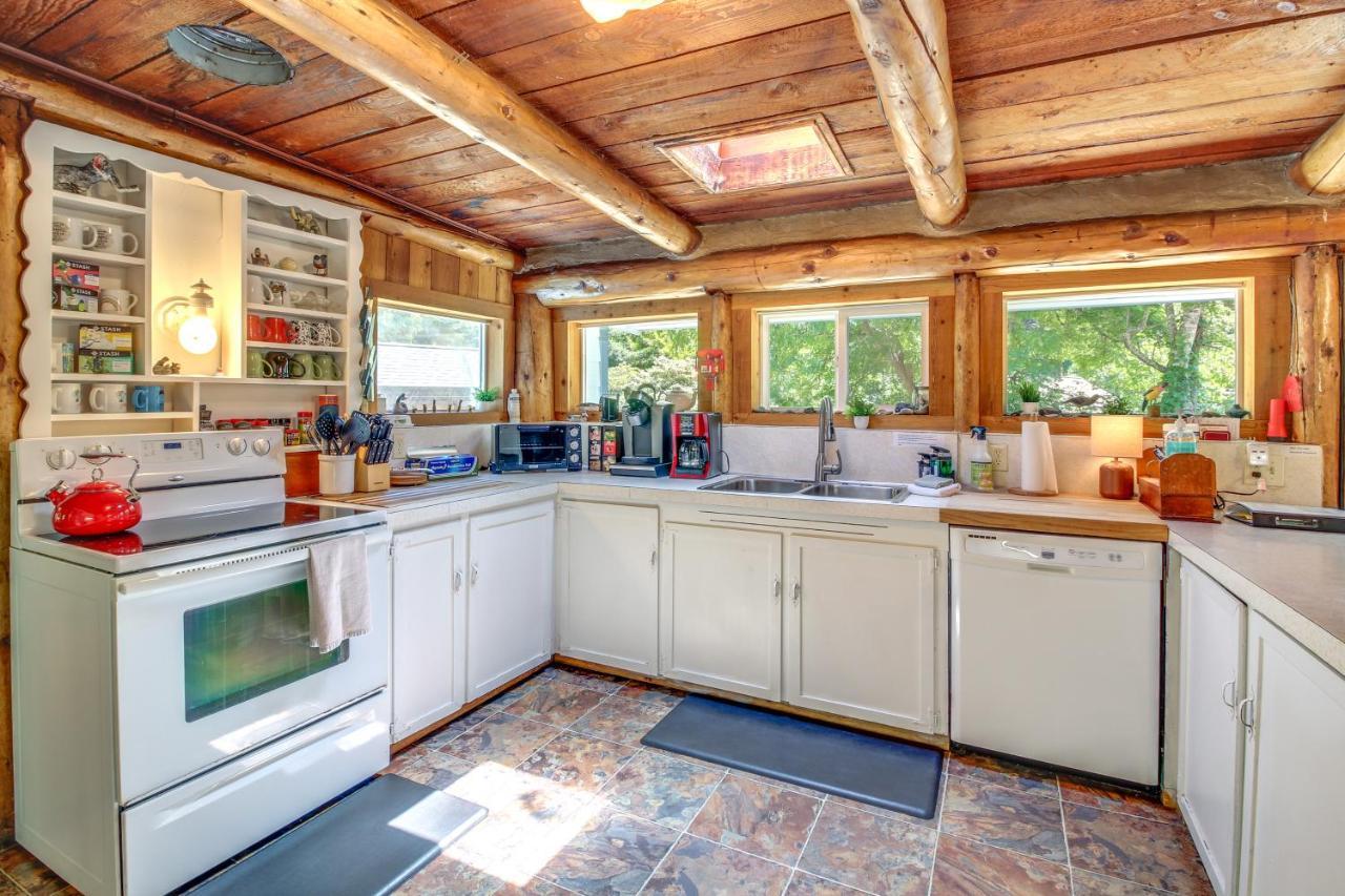 Rustic Bandon Log Cabin On 5 Acres Of Woodlands! Extérieur photo