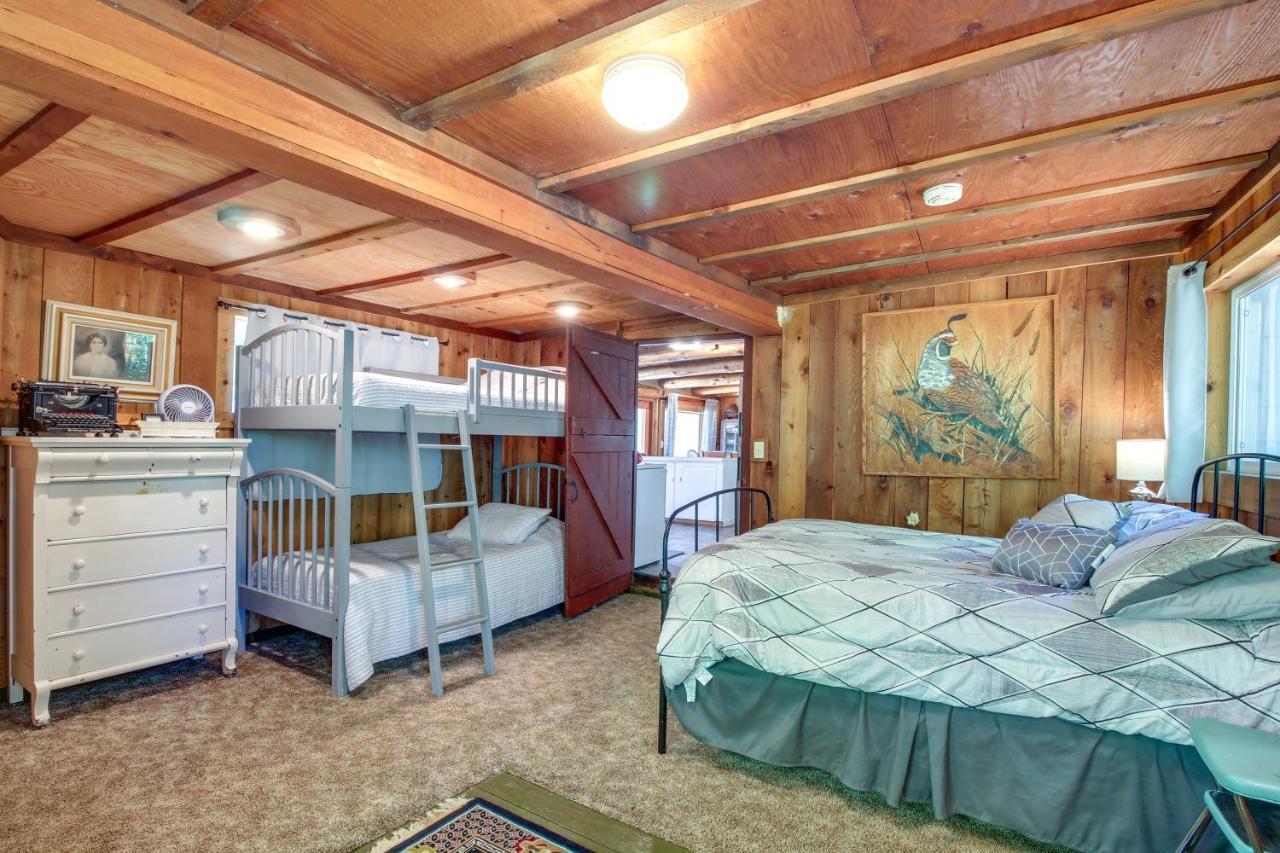Rustic Bandon Log Cabin On 5 Acres Of Woodlands! Extérieur photo