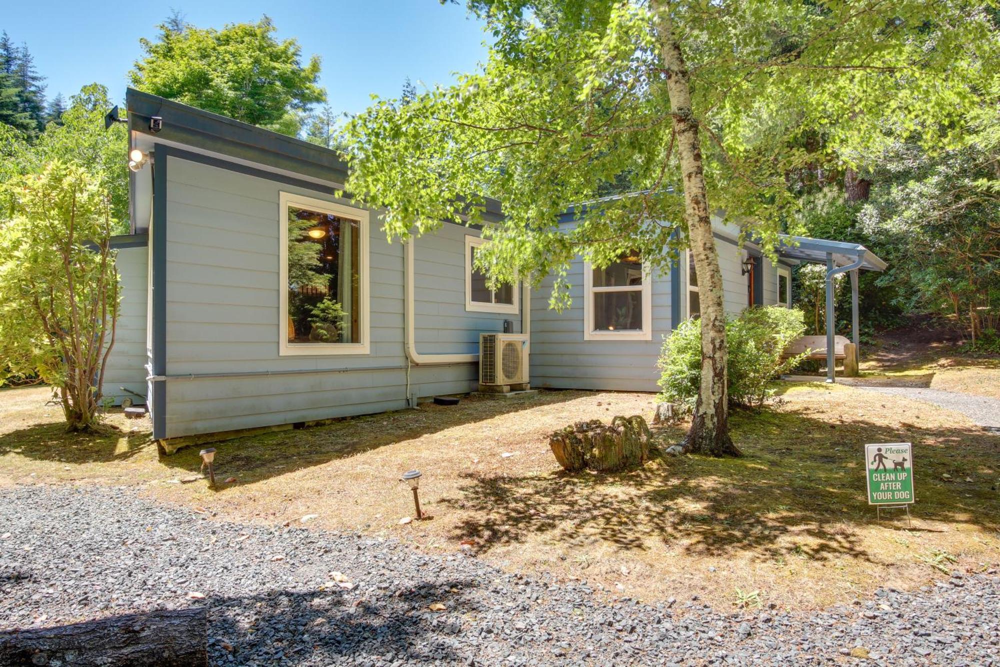 Rustic Bandon Log Cabin On 5 Acres Of Woodlands! Extérieur photo