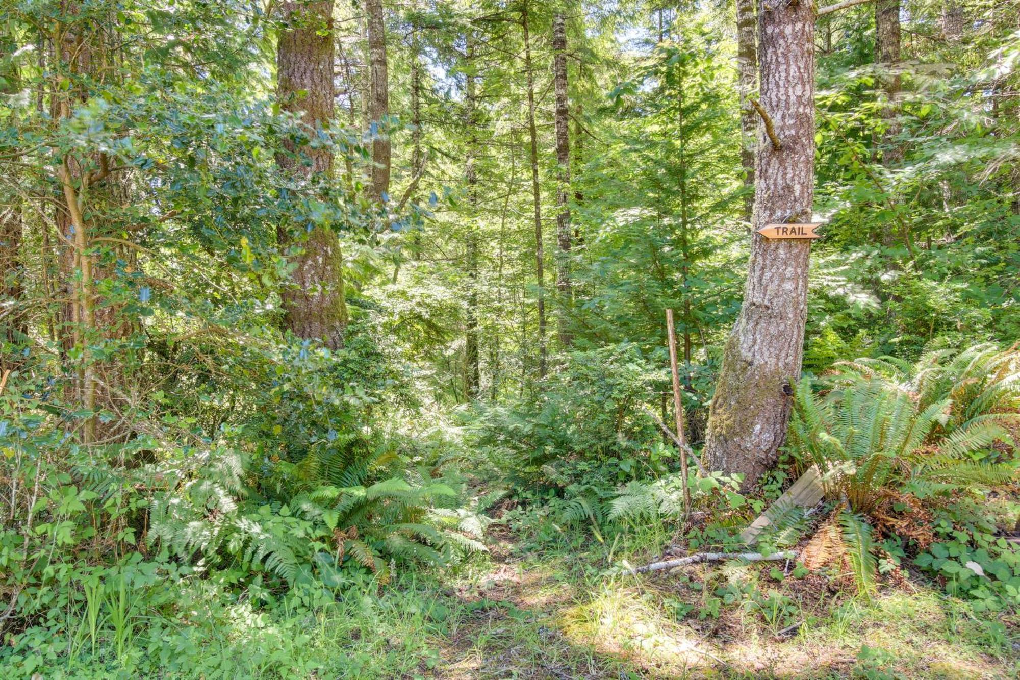 Rustic Bandon Log Cabin On 5 Acres Of Woodlands! Extérieur photo